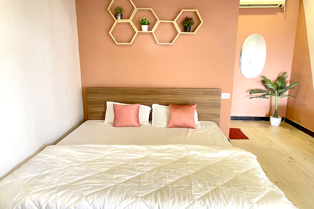 oceanview king size bed